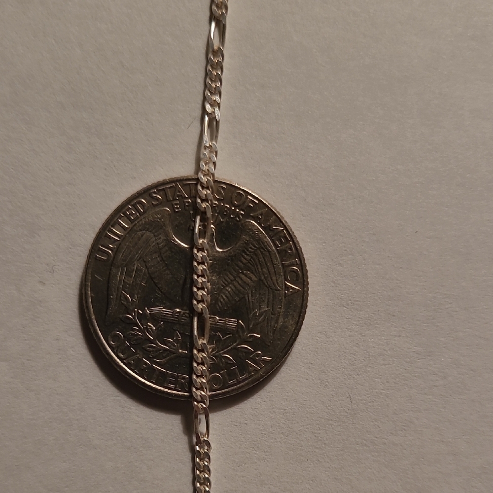 Classic Sterling Silver Chain Bracelets - Picture 16 of 16
